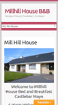 Mobile Screenshot of millhillcastlebar.com