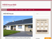 Tablet Screenshot of millhillcastlebar.com